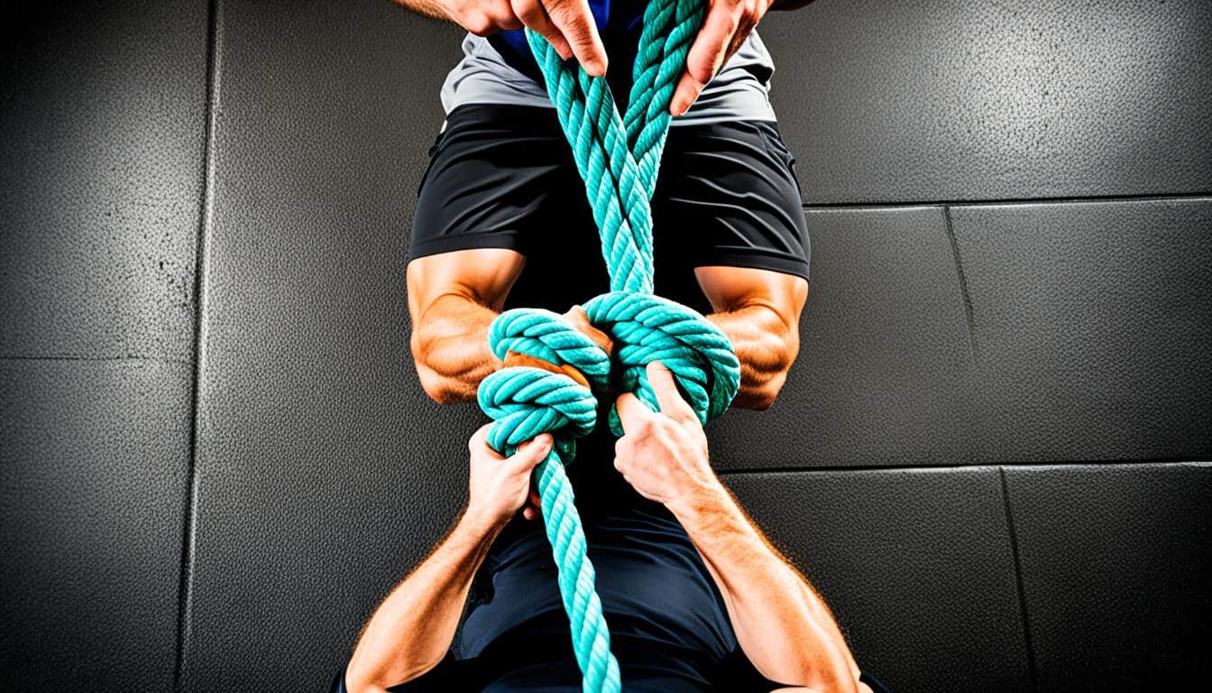 Get Fit with Intense Battle Rope Exercises