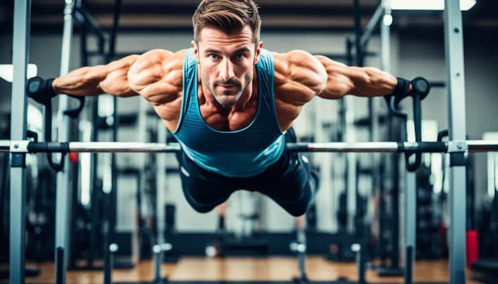 Push-Up Bar Burpees