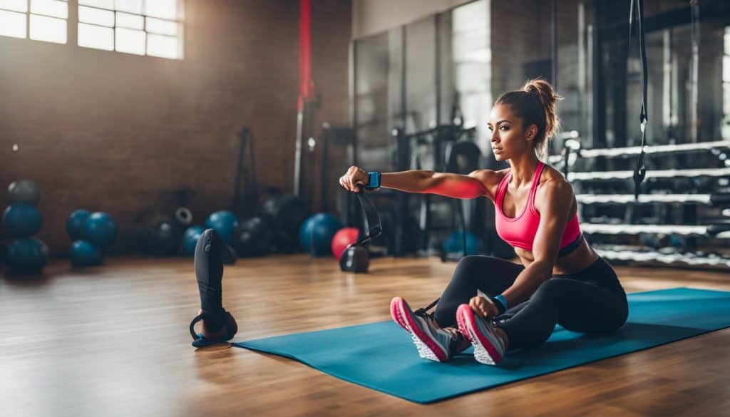 Resistance bands workout