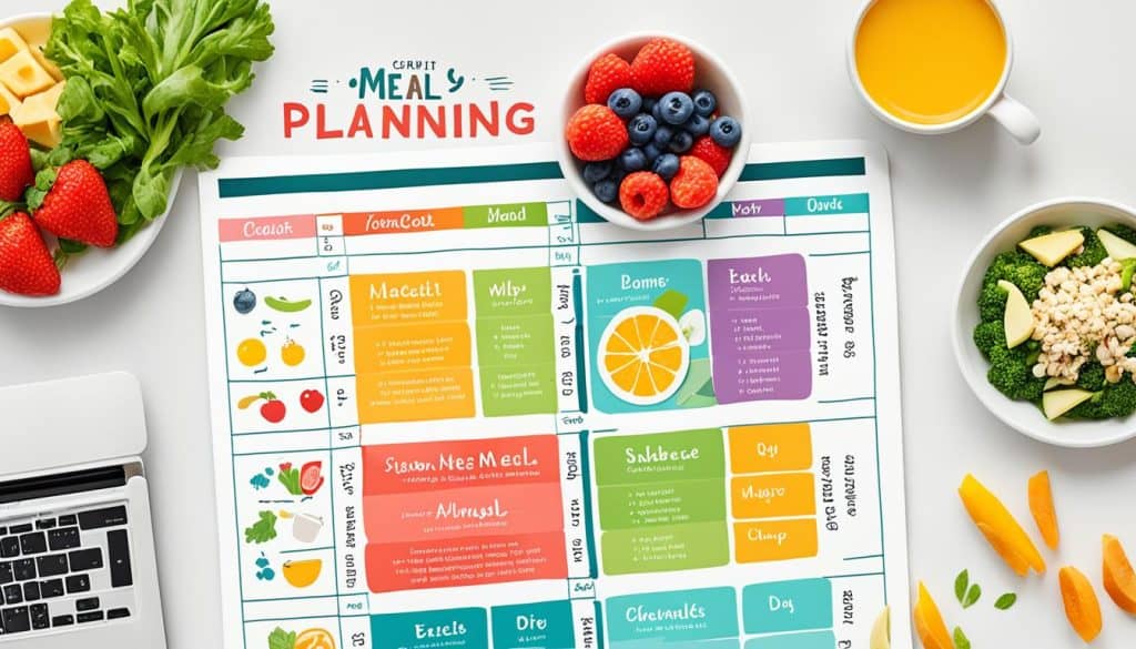 meal planning chart