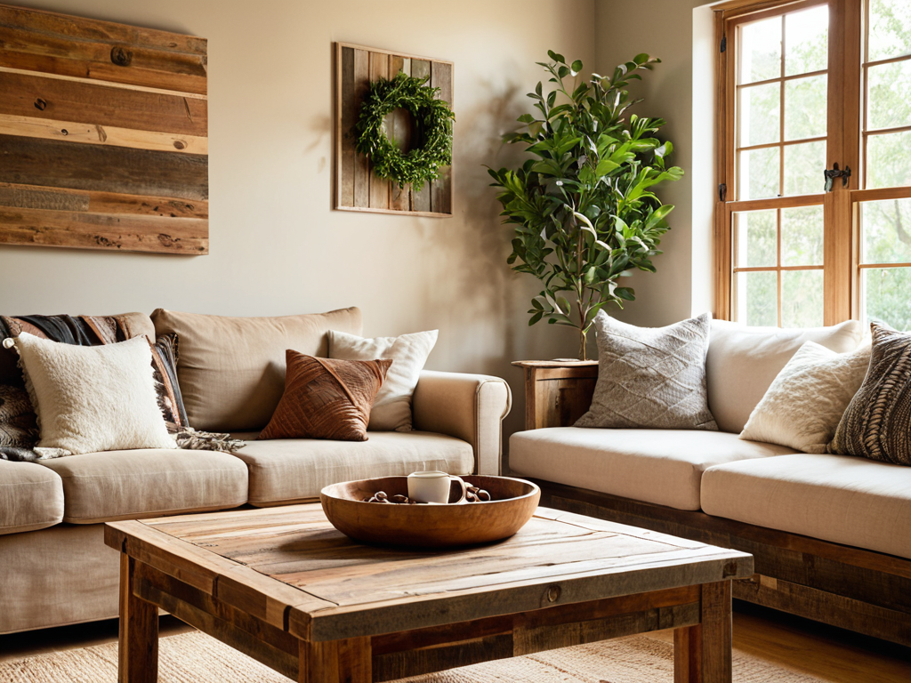 Sustainable Home Decor Ideas reclaimed wood