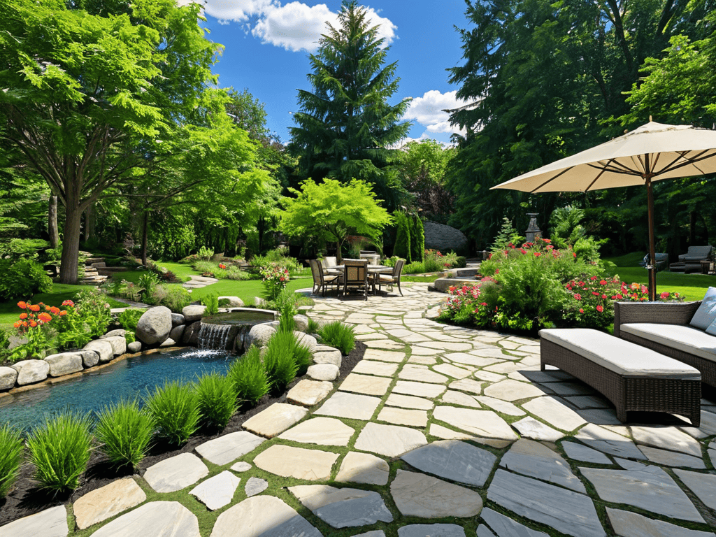 Backyard landscaping projects outdoor