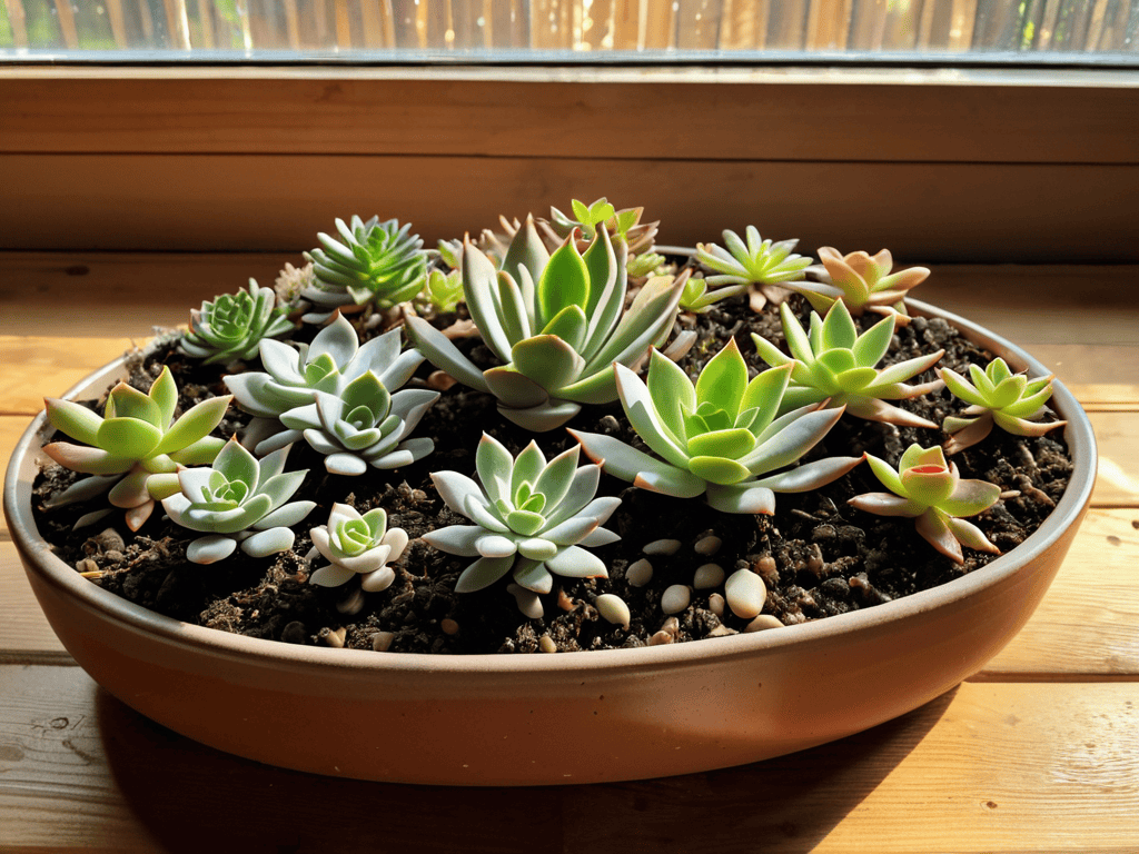 Propagating Succulents from Leaves