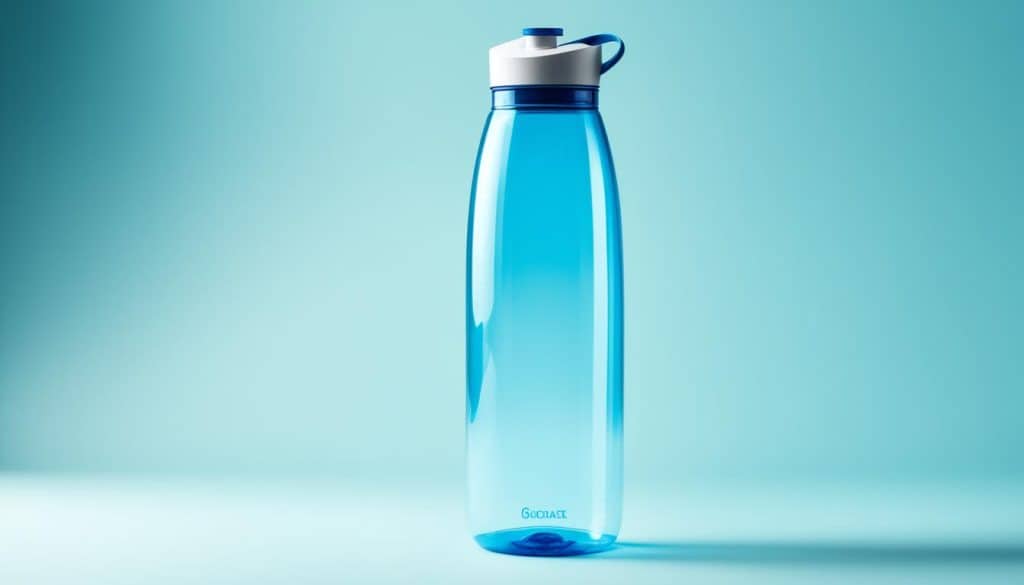 plastic water bottle