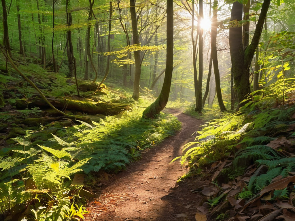 Romantasy Retreats Unleashed forest hike