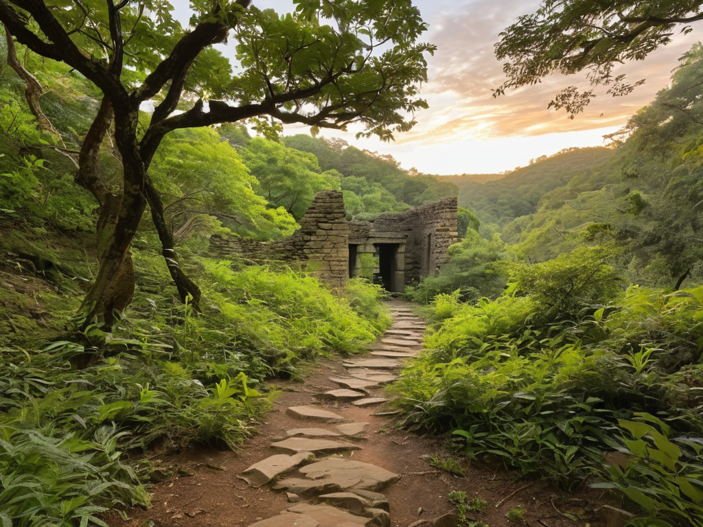 Sweat Swords and Sorcery hiking trail