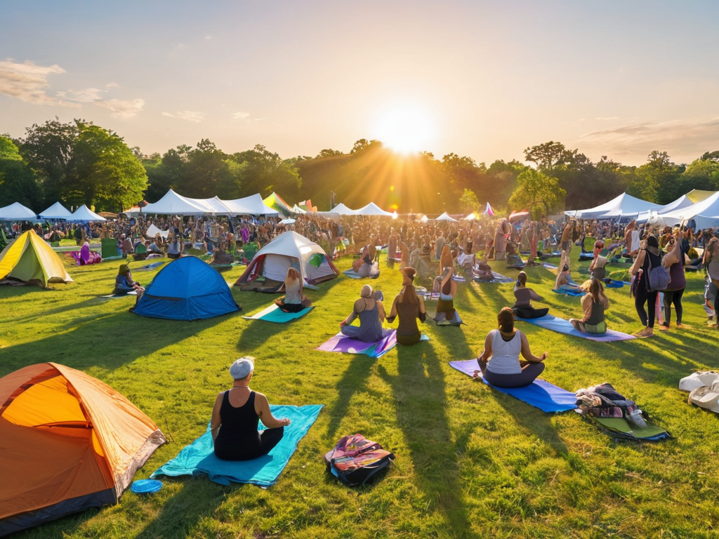 Festivalization of Wellness outdoor event