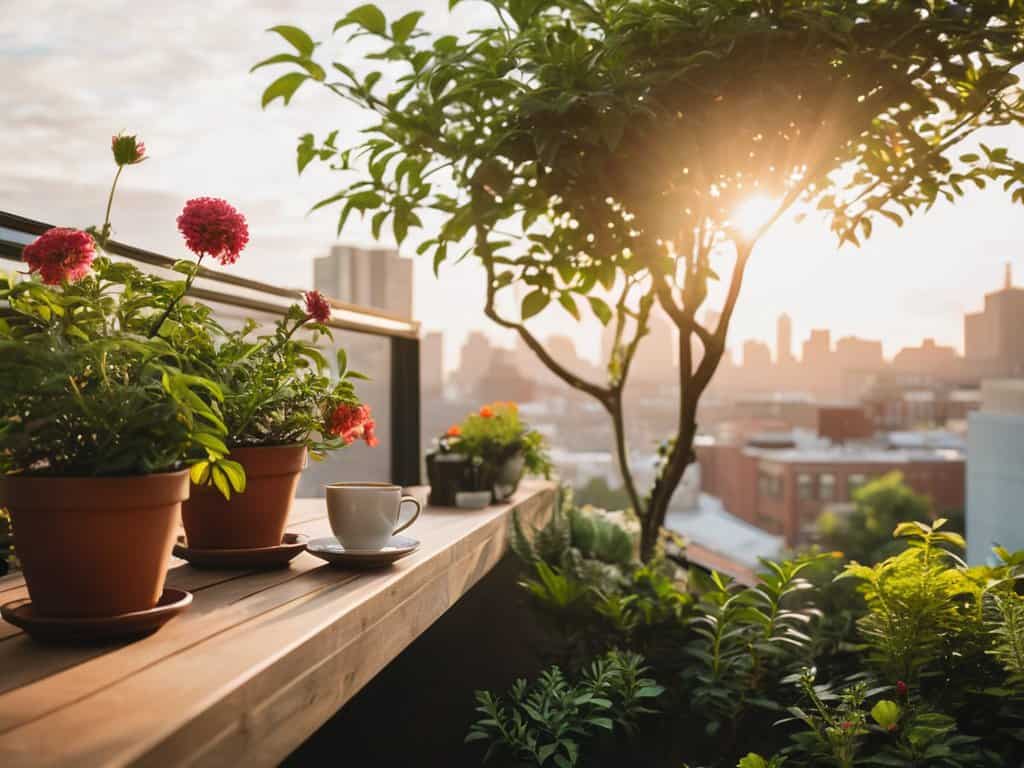 Slow living in big city harmony