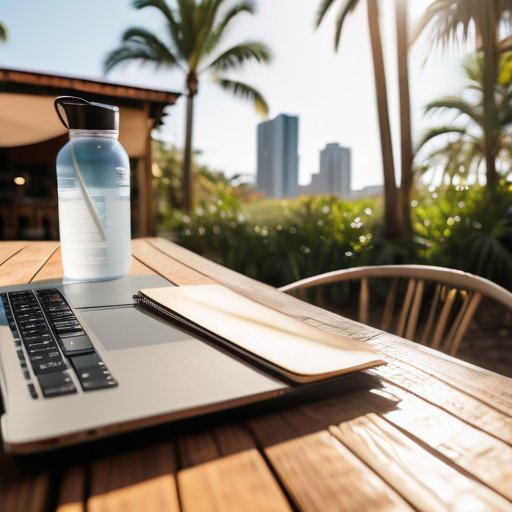 Infographic budgeting for digital nomads staying liquid