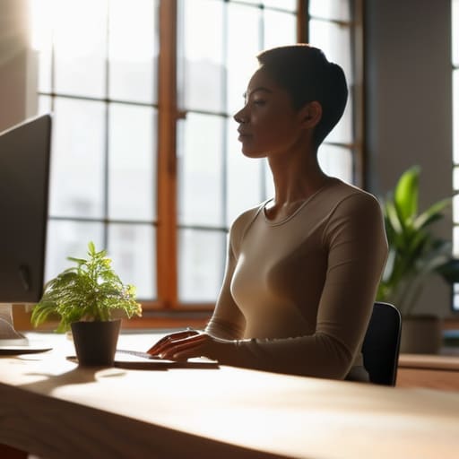 How to protect your back at a desk.
