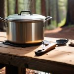 How to clean camping cookware effectively.