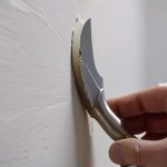 How to repair a dry wall hole.